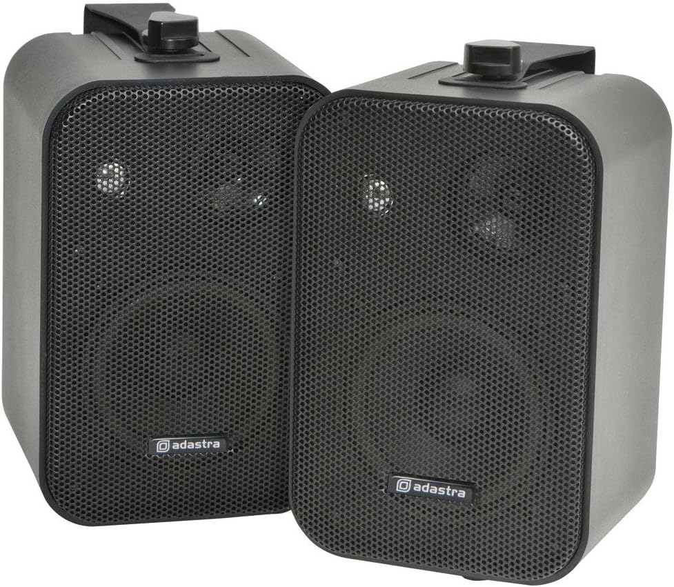 Adastra 100v line Speakers 30W Black Pair Electronics