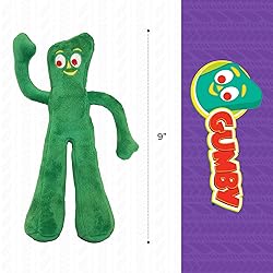 Multipet Gumby Dog Plush Toy - Squeaky Toy for All