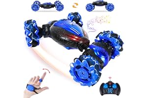 GILI Remote Control Car Boys Gifts: Gesture Sensing RC Stunt Cars Kids Toys for Age 6 7 8 9 10 11 12 Year Old - Best Birthday Gifts