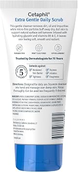 Cetaphil Extra Gentle Daily Scrub 6 Fl Oz Pack of 2 for All Skin Types view 8