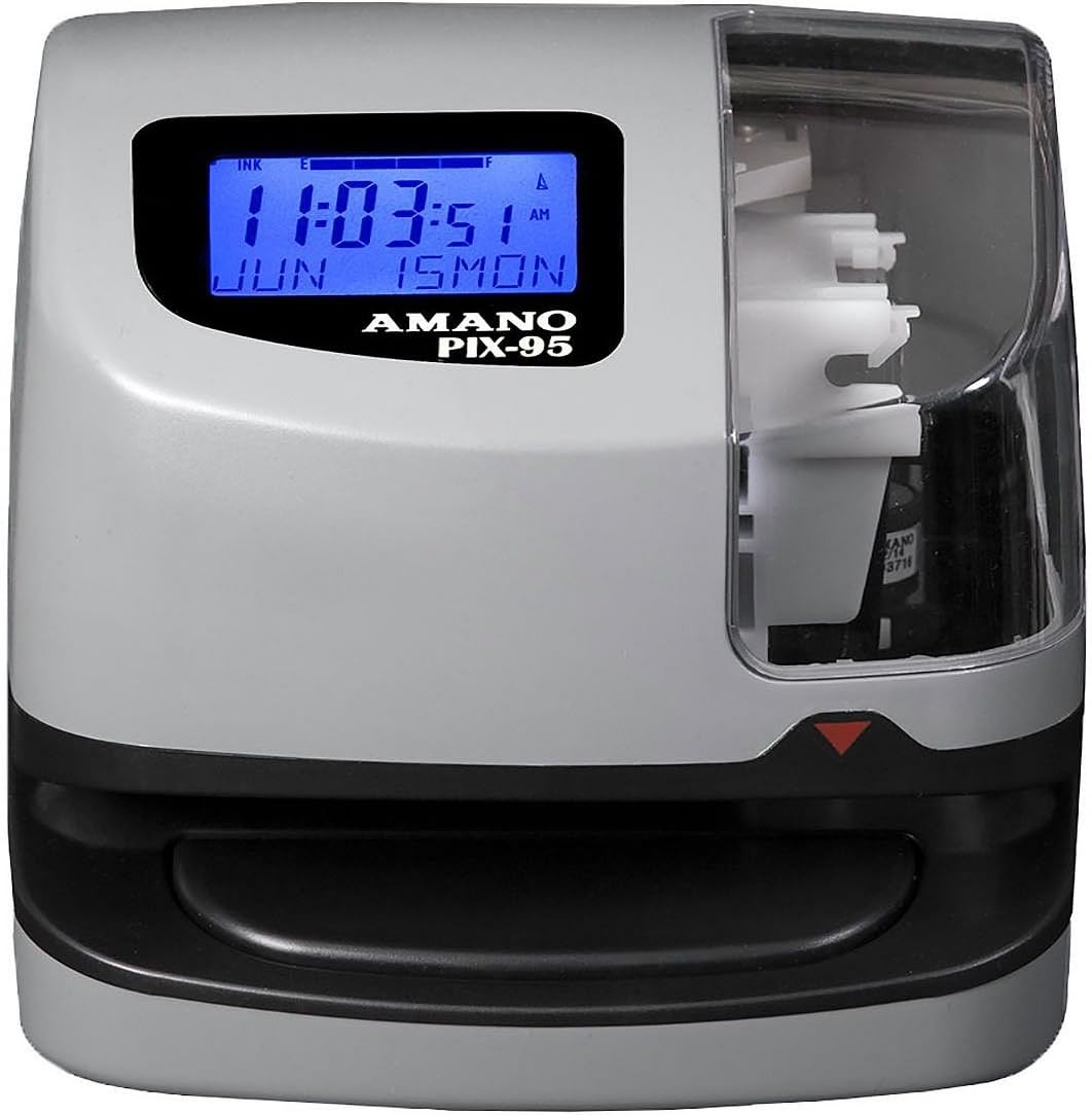 Amano PIX-95 Electronic Time Clock : Electronics