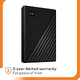 WD 4TB My Passport Portable External Storage USB 3.0 Black view 7