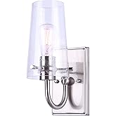 Canarm Vivien Brushed Nickel One-Light Bath Vanity