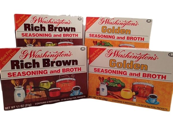 G WASHINGTON’S SEASONING AND BROTH – 2 GOLDEN...