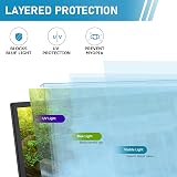 LAMA 21-22" Universal Anti Blue Light Computer Screen Protector Filter Eye view 6