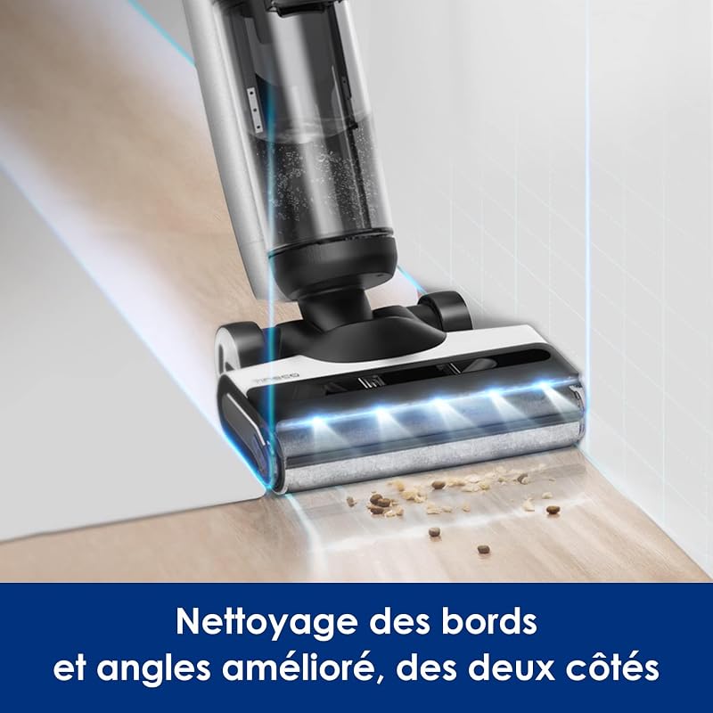Floor One S7 Pro Aspirateur Laveur, SmoothPower, Éclairage LED