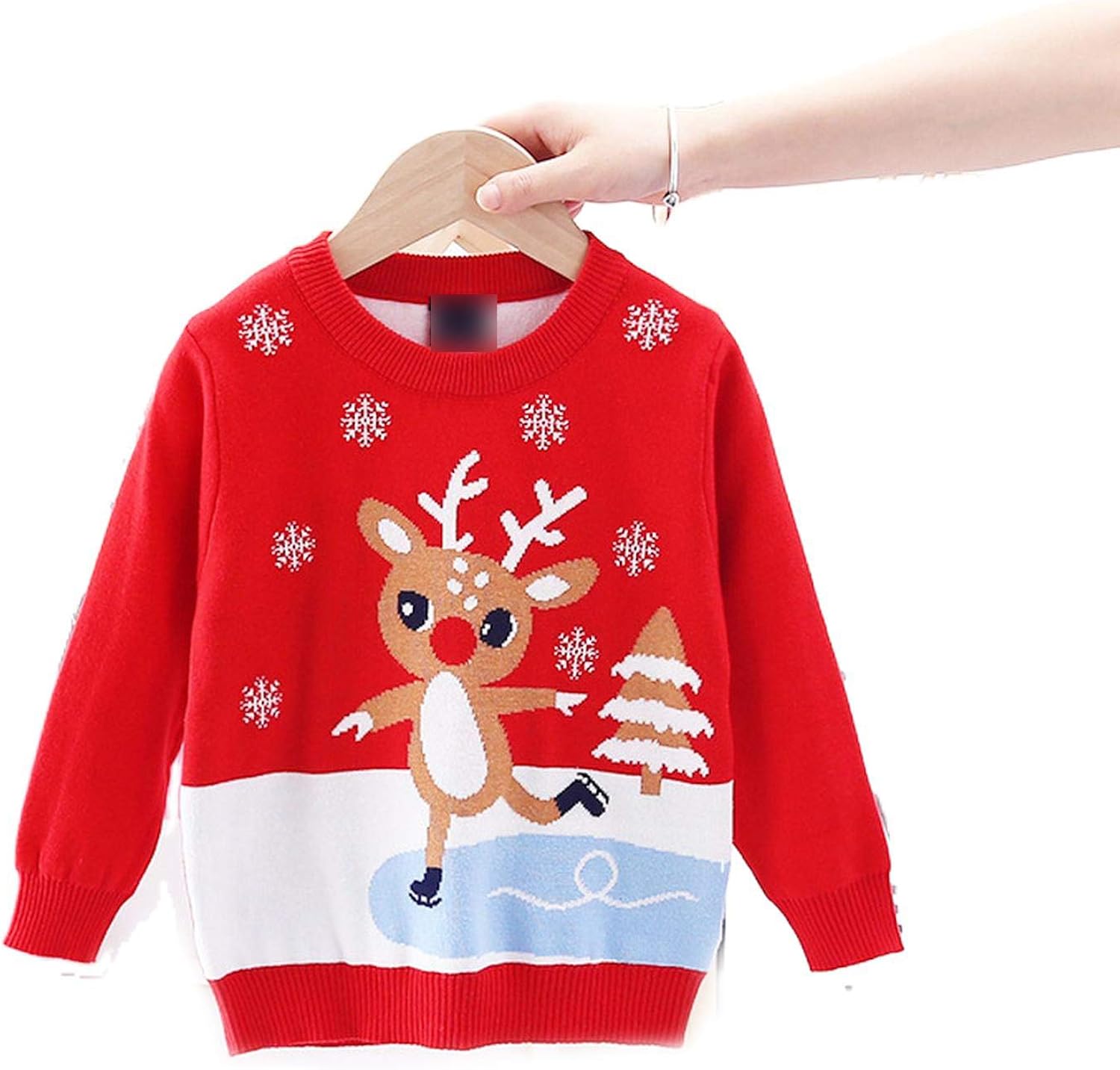 Pull Femme Noel,Christmas Sweater Knitted Xmas New Costume Pullover