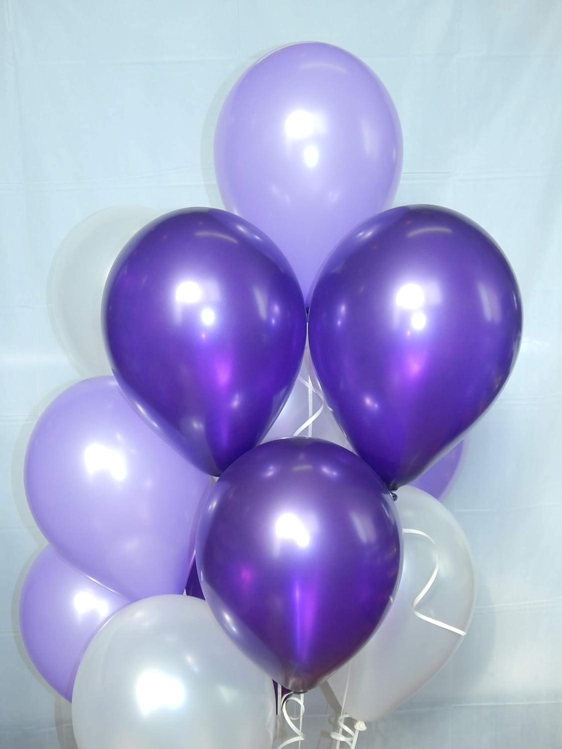 Amazon Com Purple Balloons White Balloons Lilac Purple Party