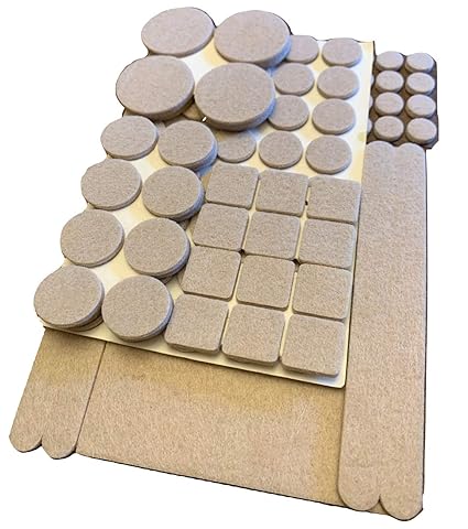 Furniture Protector Felt Pads Sticky For Hardwood Floor Tables