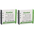 Kastar Battery 2X for Fujifilm NP-50 BC-50 BC-45W Fuji FinePix F50FD F60FD F70EXR F80EXR F100FD F200EXR F300EXR F500EXR F600EXR F770EXR F800EXR F900EXR Real 3D X20 XF1 XP100 XP150 XP160 XP170 XP200