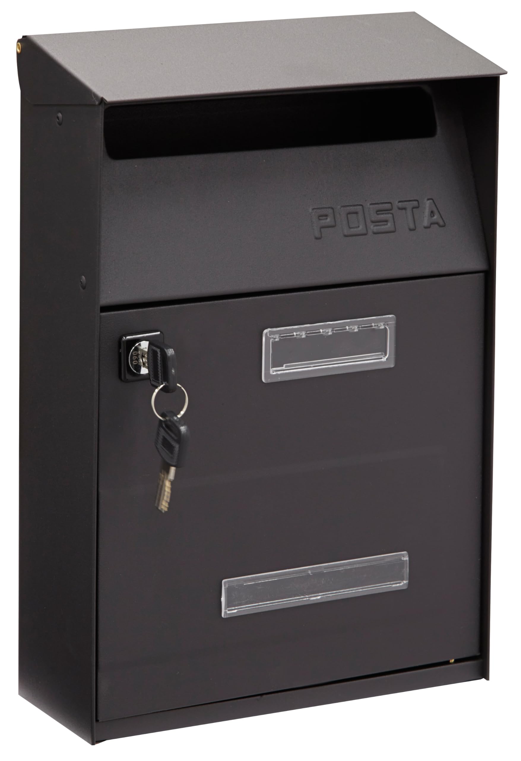 Domus 2006/N Letterbox, Black