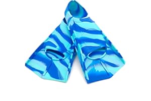 Fadgesy Swimming Training Fins,Comfortable Silicone Flippers for Swimming and Diving,Size Suitable Kids Girls Boys Adult