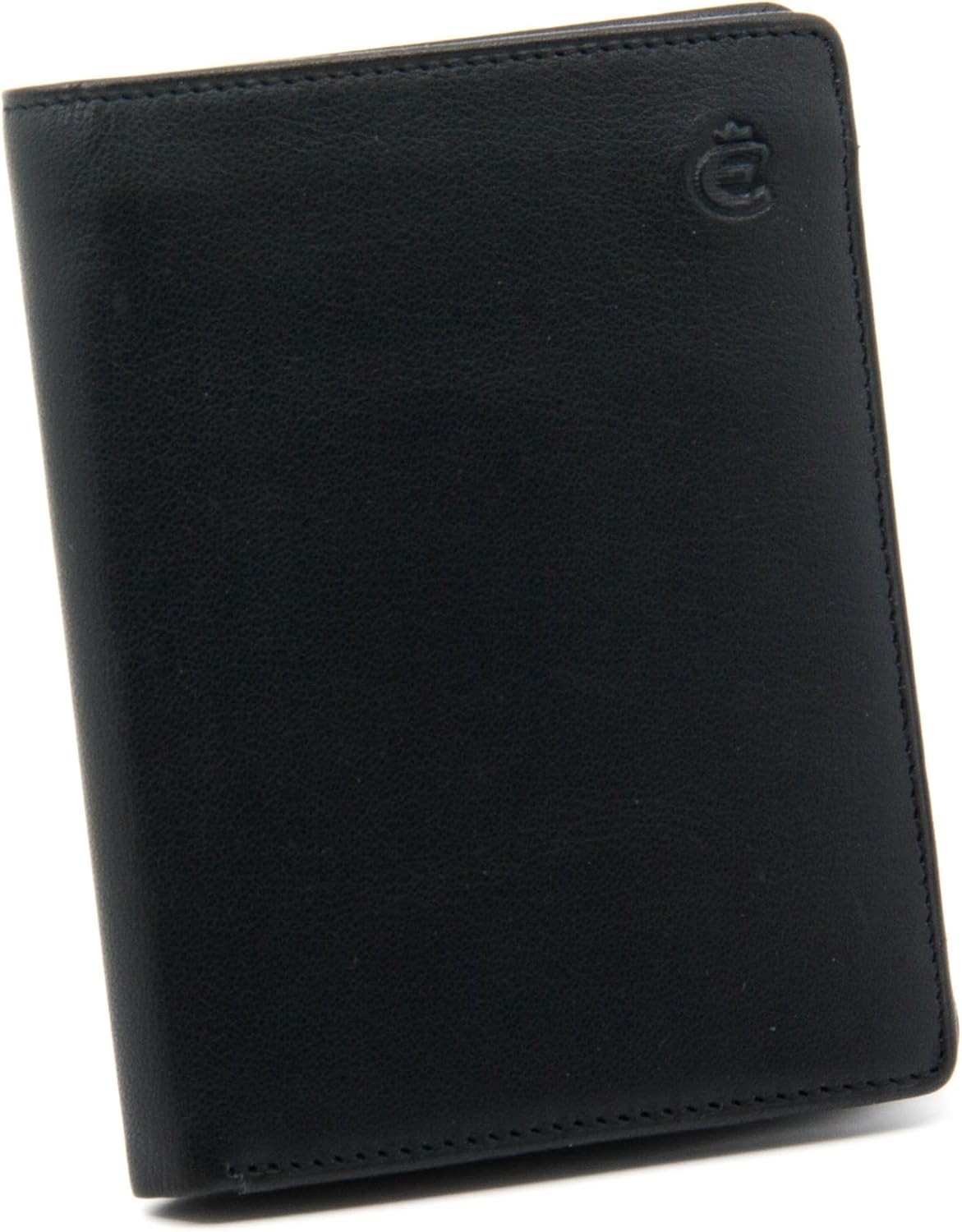 Esquire Coin Purse Logo Portrait Format Wallet Black 045910, Black, 12 cm, Coin Purse