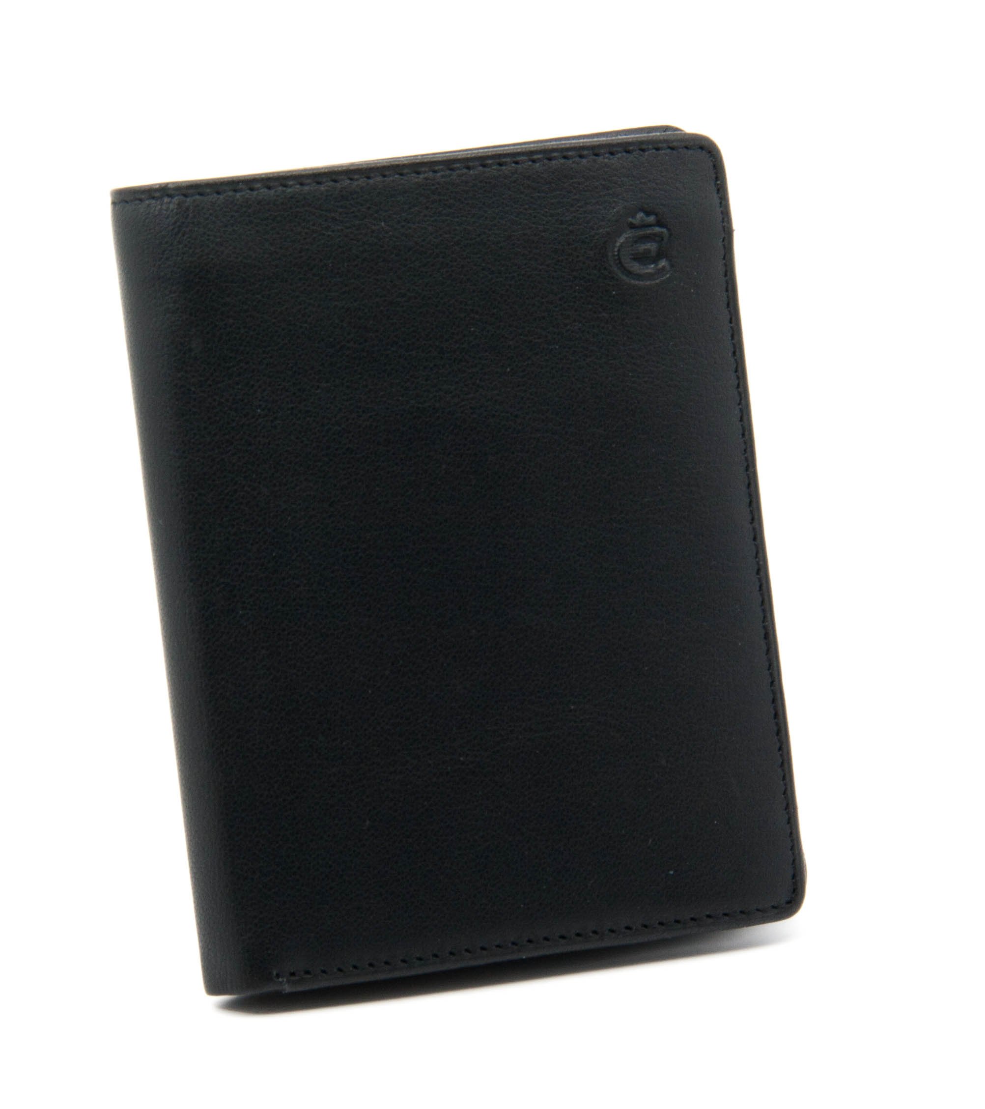 Esquire Coin Purse Logo Portrait Format Wallet Black 045910, Black, 12 cm, Coin Purse