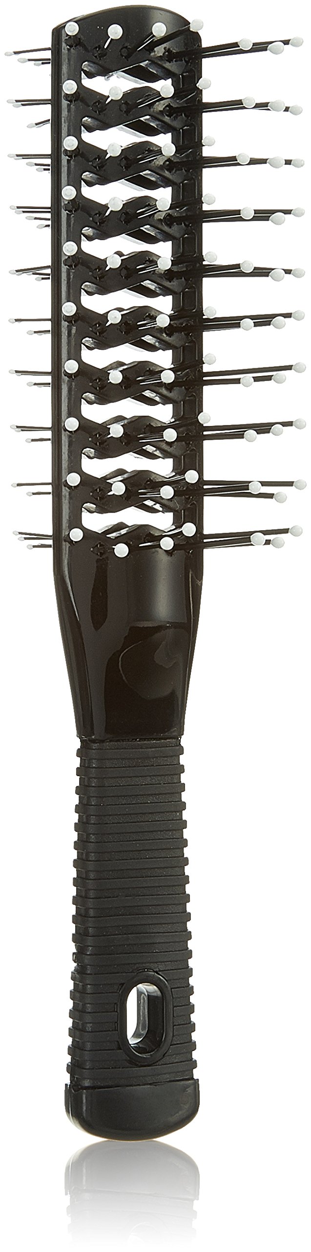 Efalock 12168 Double Tunnel Brush Black