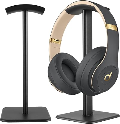 DGPLUS Headphone Stand Black Universal Headset Holder for Gaming PC PS4 Xbox
