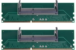 1Pair DDR3 200Pin SO DIMM to 240Pin DIMM Memory Module Adapters for Converting Notebook RAMs to Desktop Size Adapter