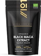 ALPHA01 Organic Black Maca Root 15000mg 90 Vegan Capsules view 1