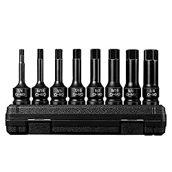 Upenjok 8 PCS 1/2-Inch-Drive Allen impact Socket