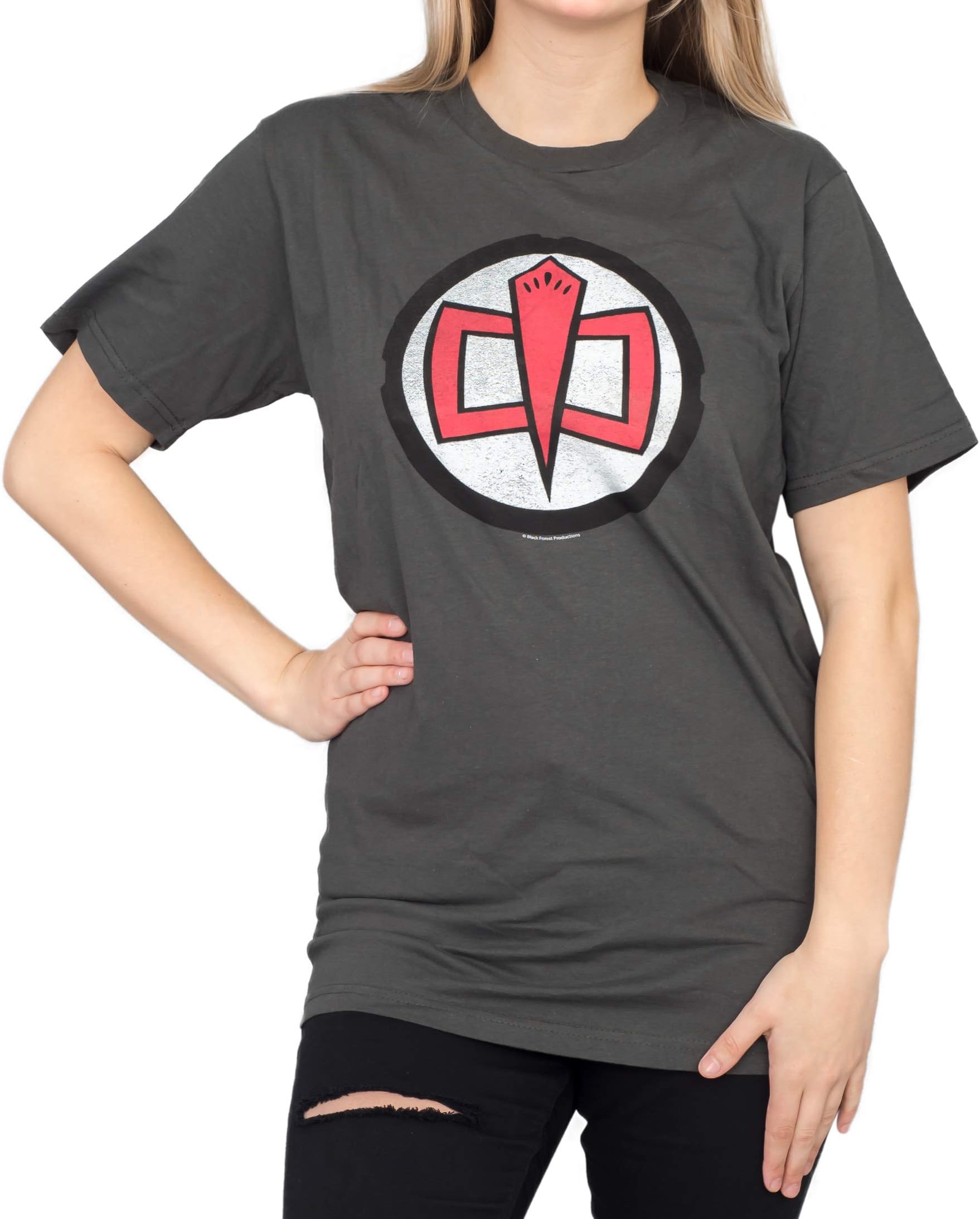 Greatest American HeroThe Logo Charcoal Gray Adult T-Shirt