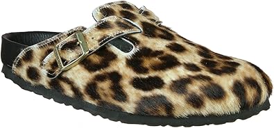 birkenstock boston leopard