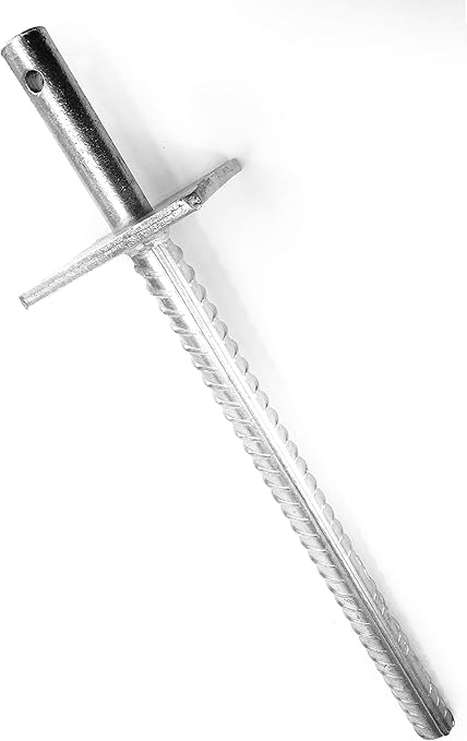 Gartenwelt Riegelsberger Premium T Pfostentrager Aus Stahl Galvanisch Verzinkt Riffeldolle O30mm Dorn O25mm Zum Einbetonieren Fur Pfosten 11 14 Cm Sehr Stabile Ausfuhrung Amazon De Garten