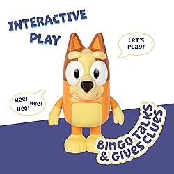 Bluey Game Hide and Seek Electronic Bingo