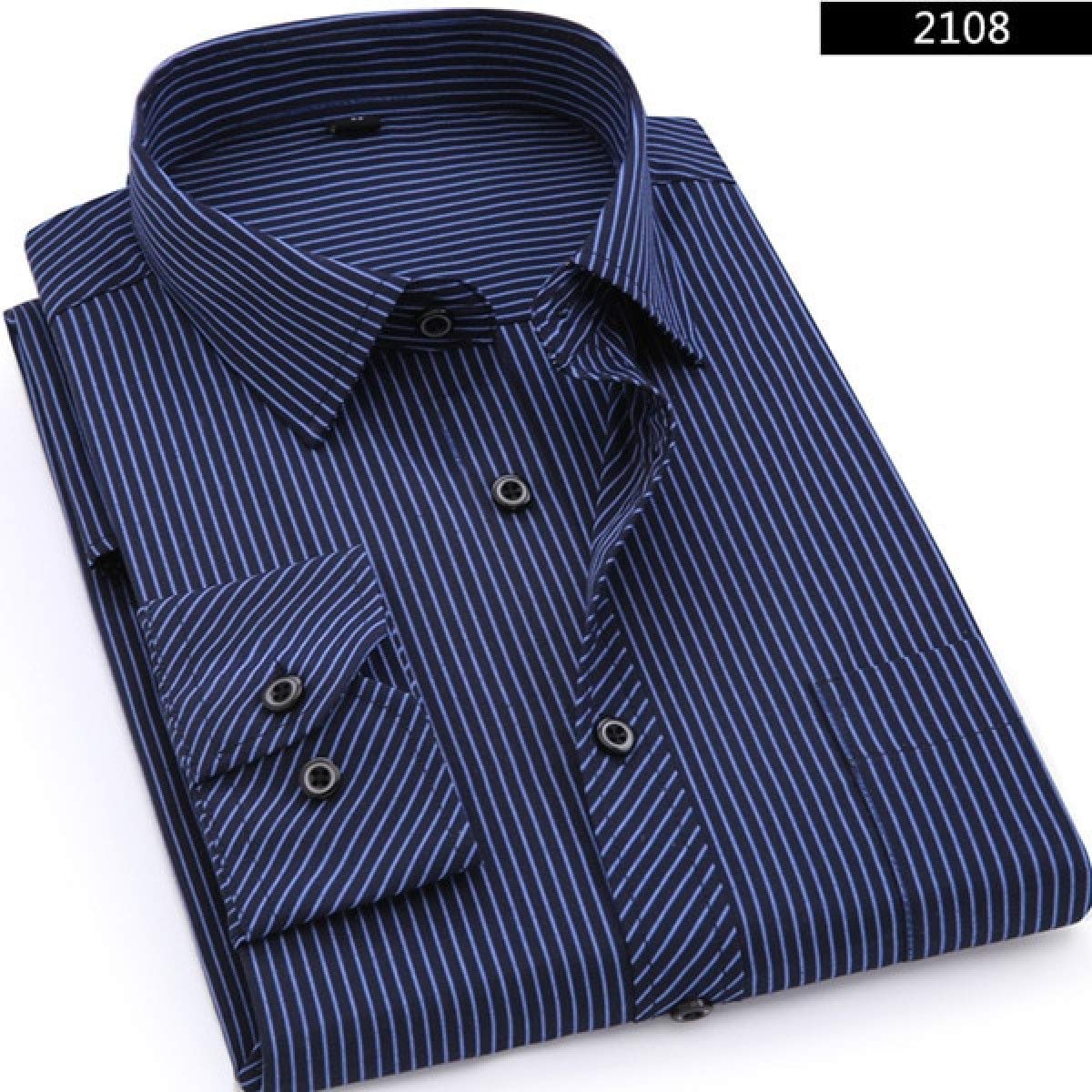 Mens Business Casual Long Sleeved Shirt 