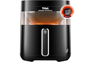 T-fal Infrared 2.0 Air Fryer, 8-in-1, Extra Large 7L / 7.3Qt., Infra-Heat Technology, Dual heating design, No pre-heating, Fa
