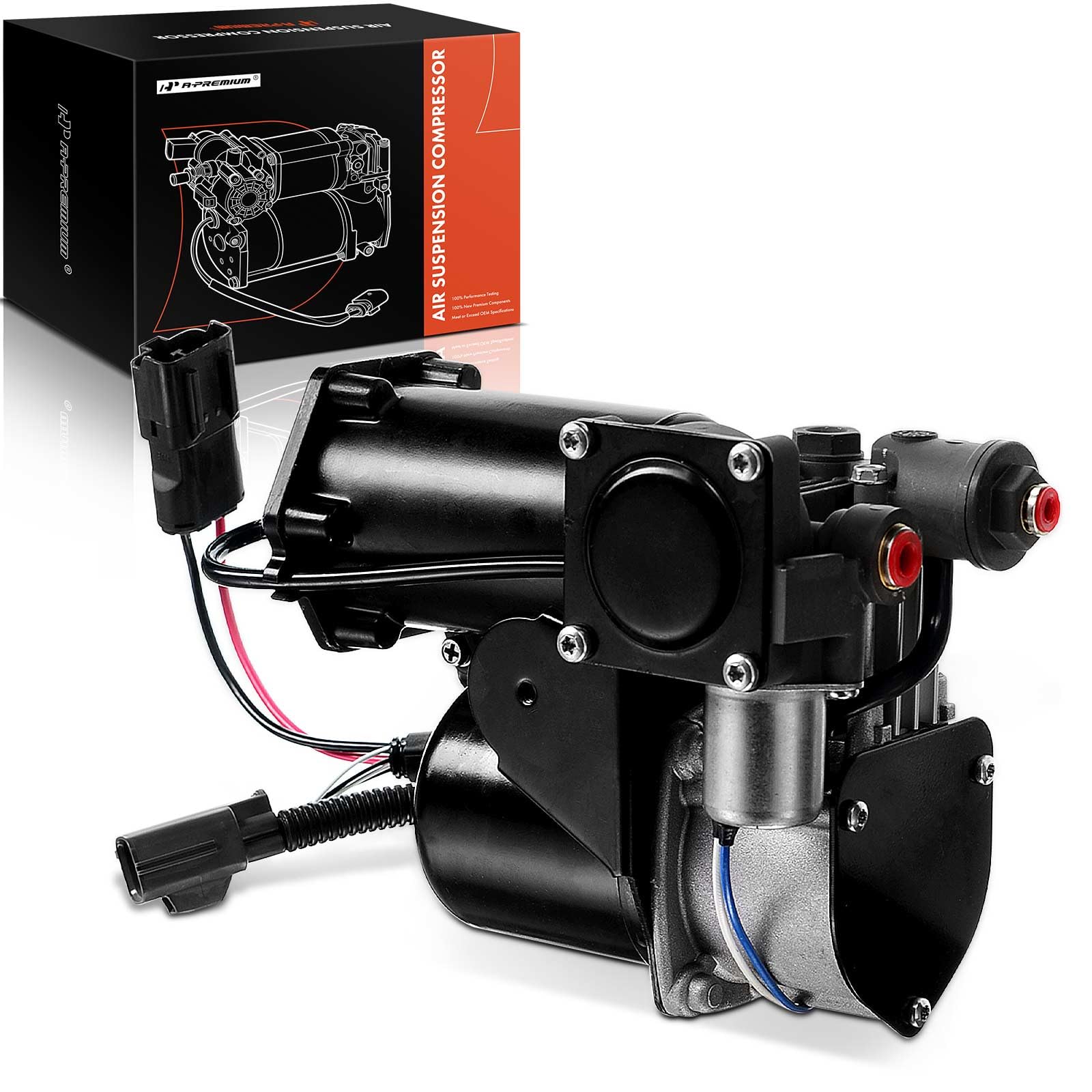 Photo 1 of A-Premium Air Suspension Compressor Pump Compatible with Land Rover LR3 2005-2009, LR4 2010-2014, Range Rover Sport 2006-2014, Replace# LR015303