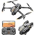 Drone with Camera 1080P HD, FPV Camera Drone for 14+ Kids Adults, 150° Adjustable Lens Foldable RC Quadcopter Drones, Brushless Motors, Night Vision, Shock Absorbing, Obstacle Avoidance, 3 Batteries