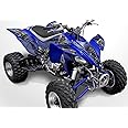 Graphics Kit for Yamaha YFZ 450 - Zombie Outlaw - Blue Design