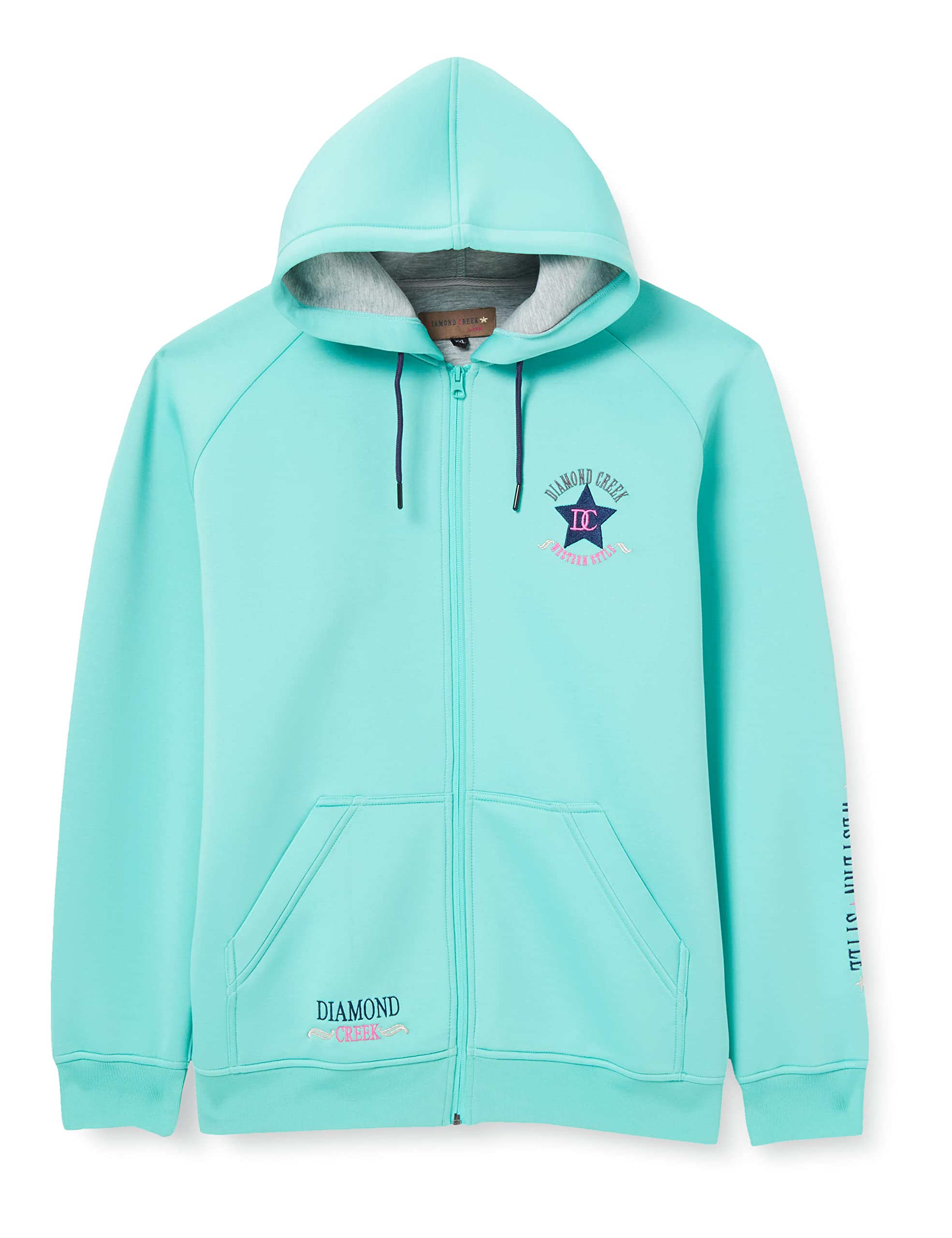 HKM Softopren-1144 Unisex Riding Jacket, Unisex_Adult, Trouser, 4057052411281, 1144 Turquoise/Grey, XXL