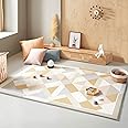 Tiny Land Baby Crawling Mat Reversible Baby Play Mat 78" X 55" Waterproof Non-Slip Larger Playmat Odorless Foam Floor Mat for Infants,Toddlers(Modern Zoo Oasis)