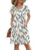 OFEEFAN Plus Size Dresses for Curvy Women Summer