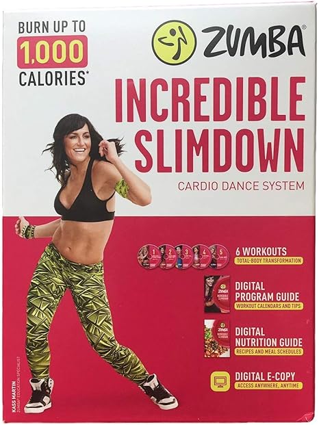 ZUMBA FITNESS INCREDIBLE SLIMDOWN CARDIO DANCE SYSTEM: Amazon.es ...