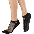 SHASHI Star Mesh Socks for Women – Sparkly, Full-Coverage Non Slip Socks for Barre, Yoga and More