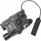 HWZ PEQ-15 Style Battery Case Box LED Flashlight (Black) for AEG GBB CQB tb68