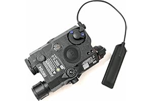 HWZ 2020 PEQ-15 Style Battery Case Box Upgrade Version LED White Light Black for AEG GBB