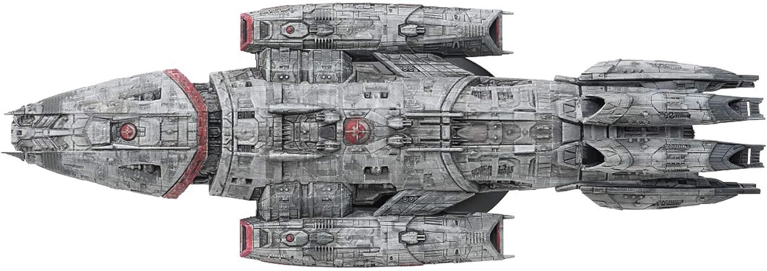 Hero Collector | Battlestar Galactica Collection | Battlestar Valkyrie with Magazine Issue 17 by Eaglemoss: Toys & Games