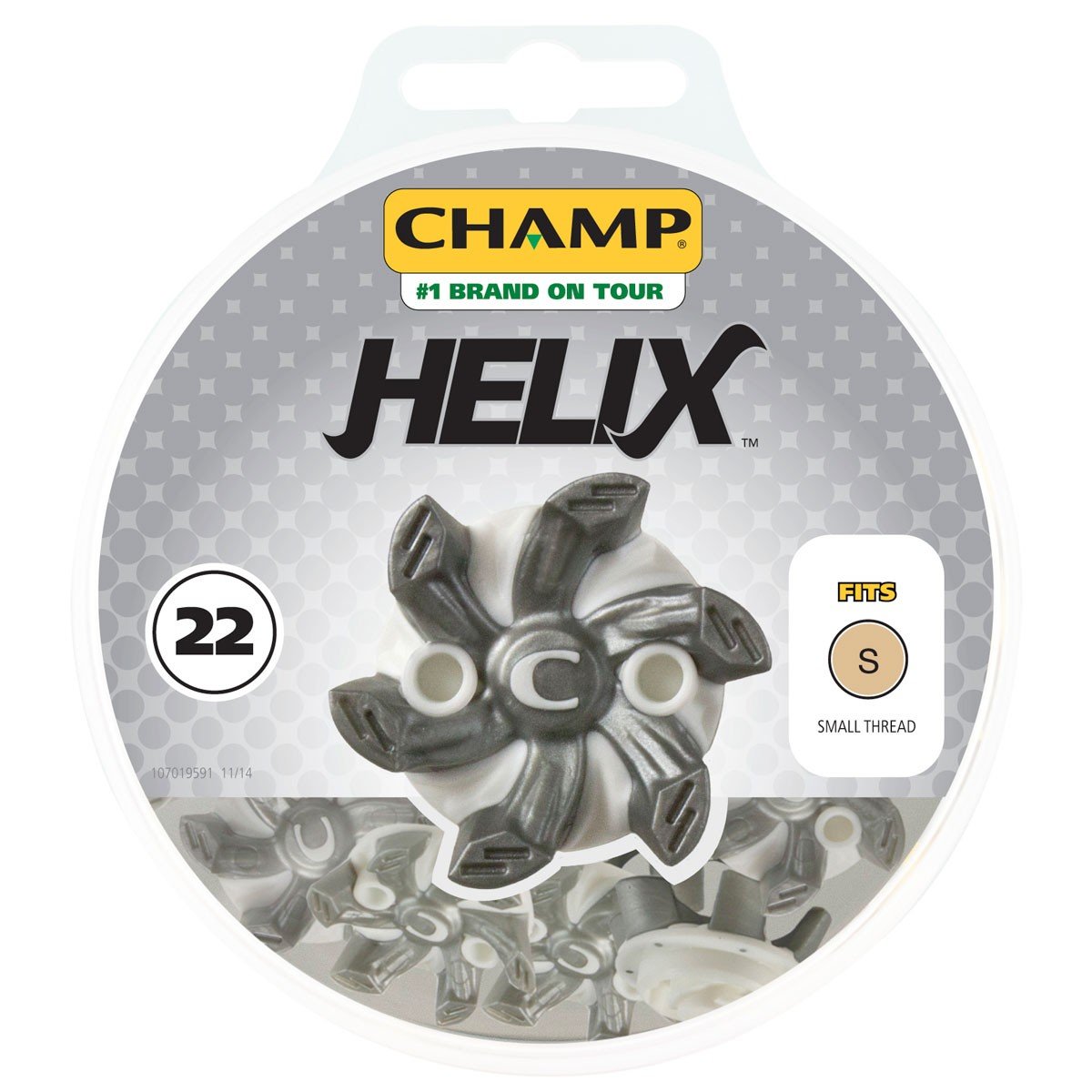 CHAMP Champ Helix Standard Golf Spikes (Pack of 22)
