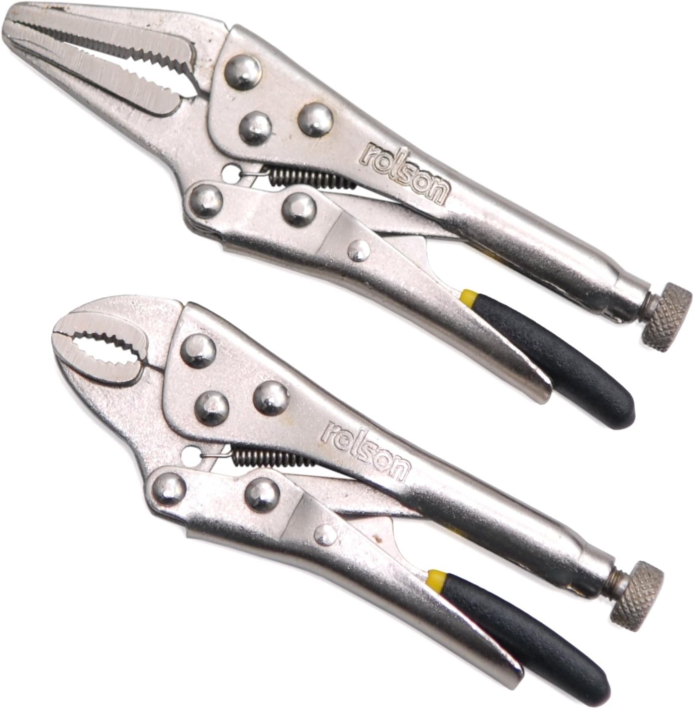ROLSON 2 PIECE MINI LOCKING MOLE GRIPS PLIERS SET 18787 Amazon