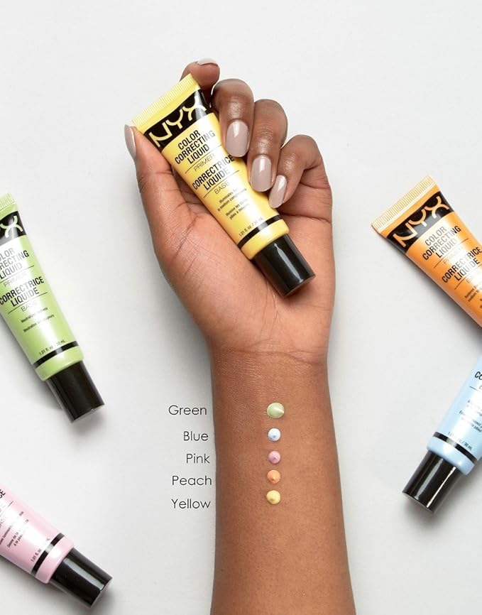 nyx color correcting primer green