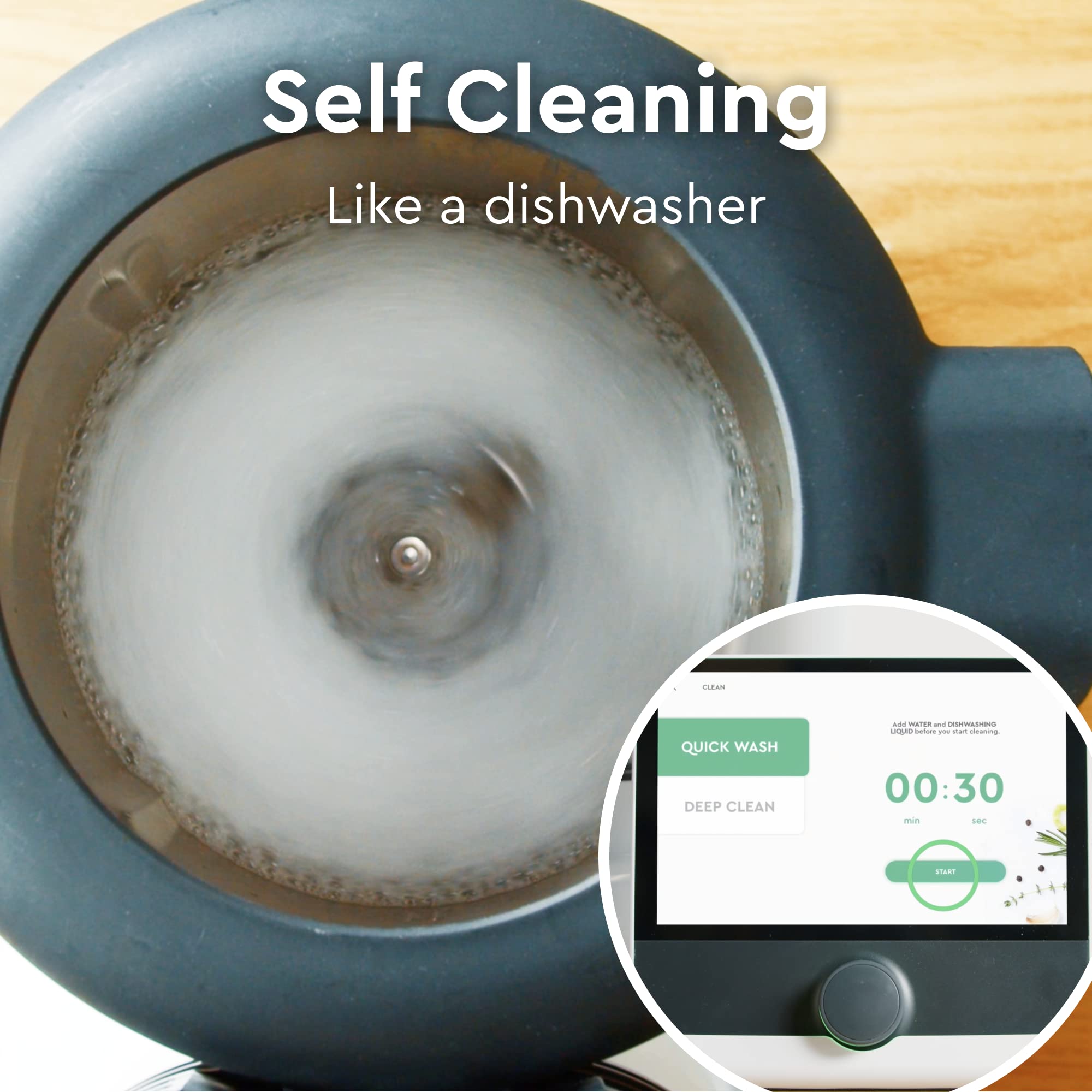 Multo By CookingPal, Smart Multi-Functional Stainless Steel Food Processor Guided Recipes | WiFi Built-In | Chop, Knead, Steam And Cook All-In-One Cooker