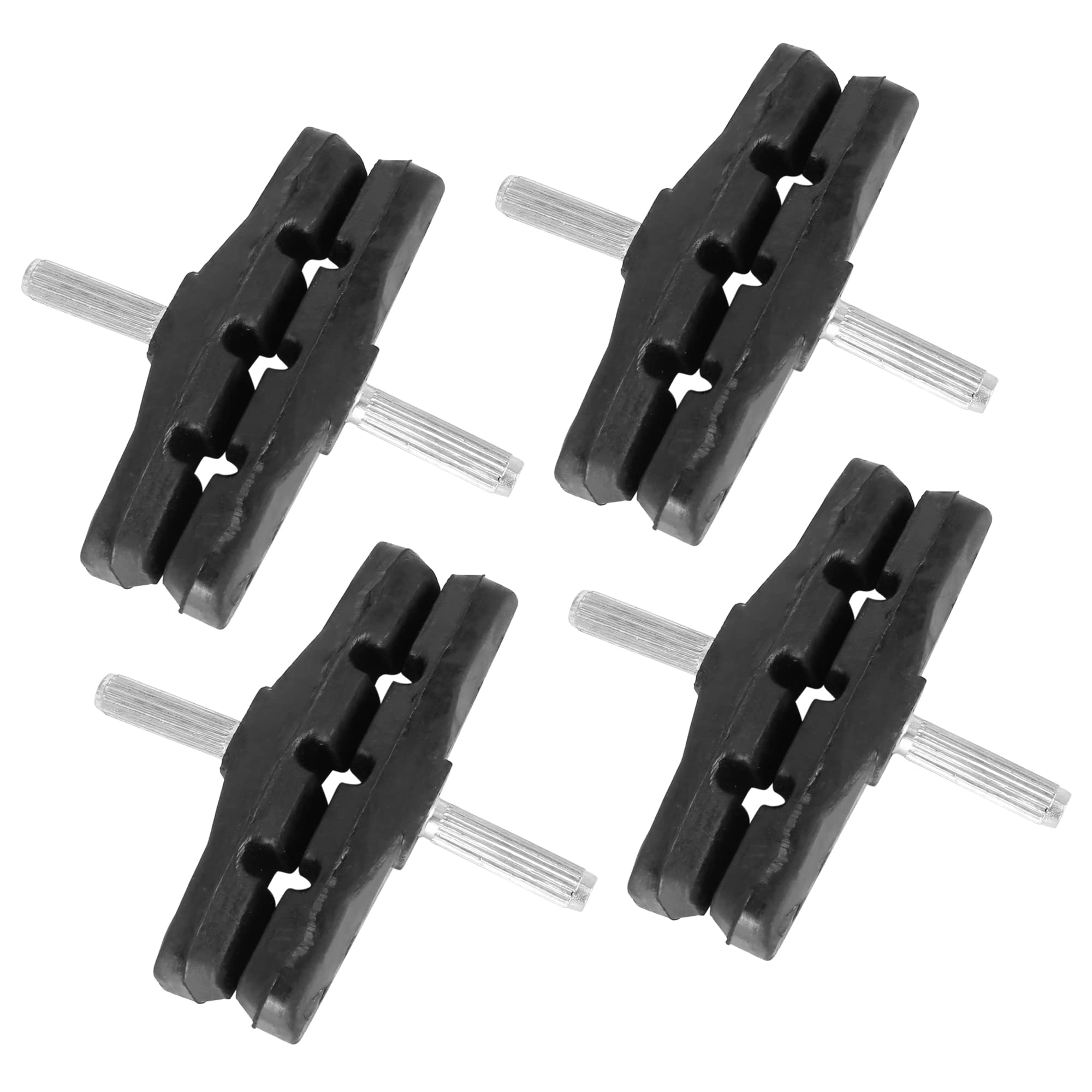 A ABSOPRO Bike Cantilever Brake Pads Threadless Post 70mm (Set of 8)