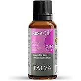 Talya Herbal Rose Essential Oil Blend for Skin Care and Relaxation - Topical for Mature Skin, Dry Skin - Diffuse to Elevate Mood - Rose Oil Blend for Aromatherapy - Anti Aging Wrinkle 20ml 0,67 fl oz