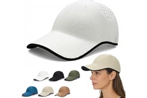 Seamless Packable Lightweight Sports Baseball Cap - Quick Dry Ultra Breathable Washable Portable Outdoor Hat for Men Women