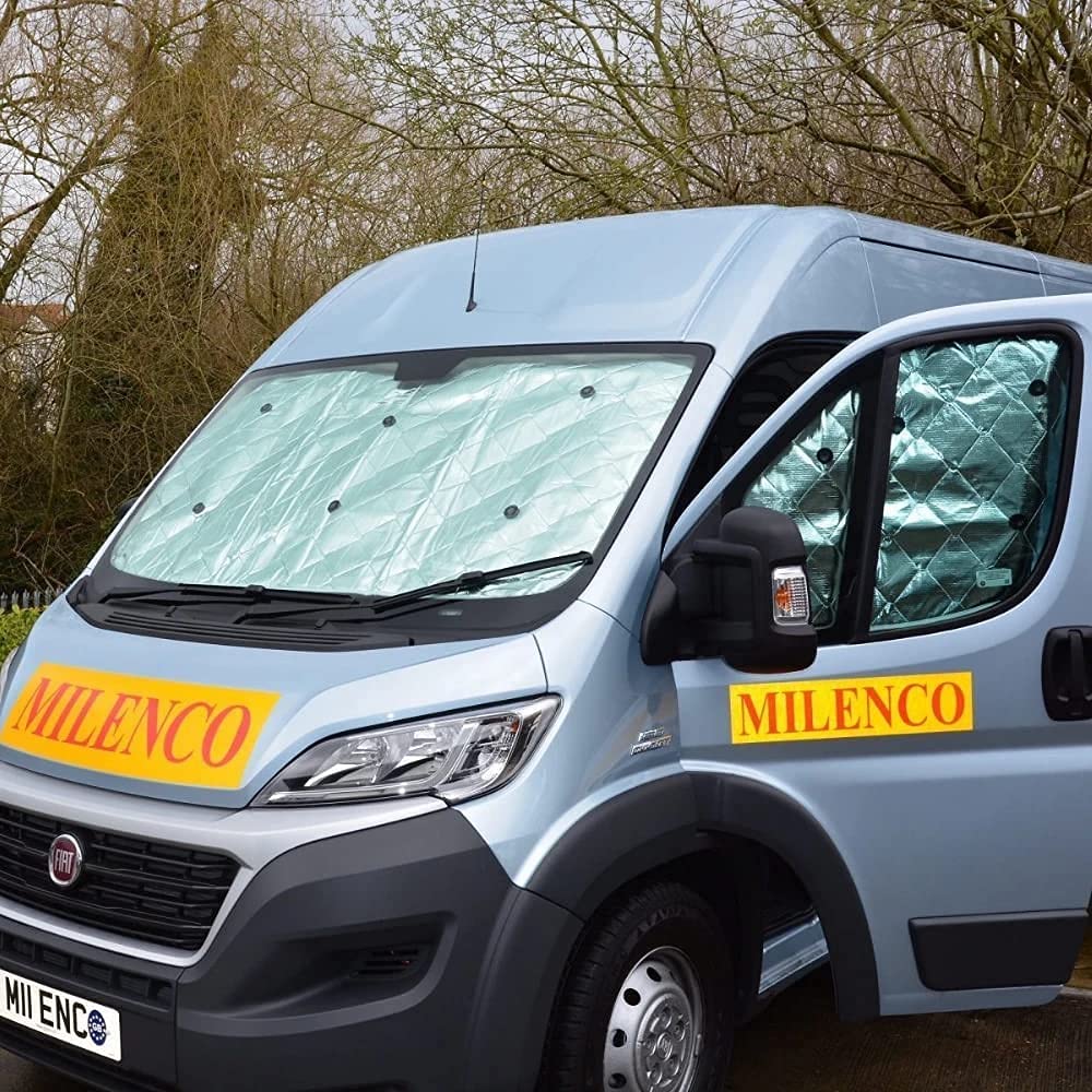 Milenco 2110 Motor Home Internal Cab Thermal Blind and Window