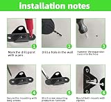 Lookka Furniture Straps 10 Pack Anti Tip Furniture Anchors Kit Metal Brackets view 5