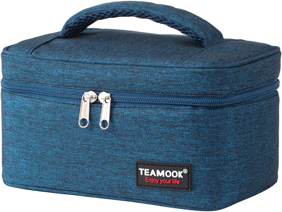 TEAMOOK Insulated Lunch Bag for Adults and Kids,Leakproof Waterproof